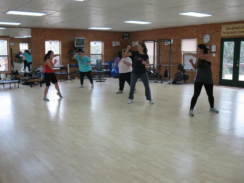 Cowgirl Gym Class, woman's fitness camp